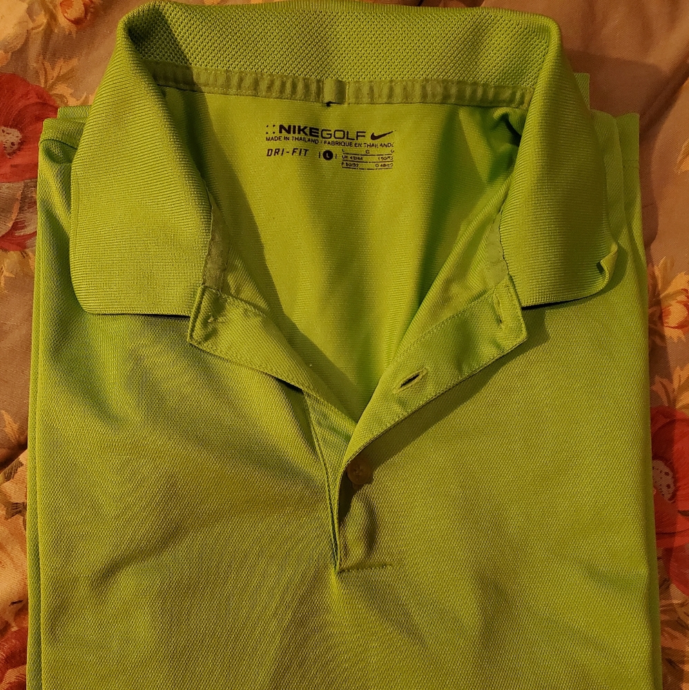 Men's Large Nike Golf Dri-fit shirt